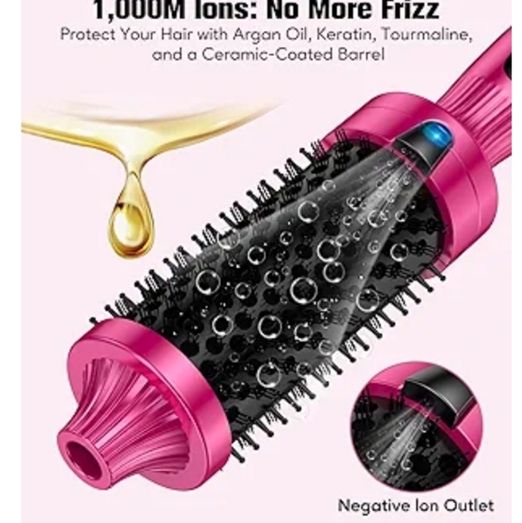 Pink Thermal Hair Styling Brush New In Box - Picture 4 of 10